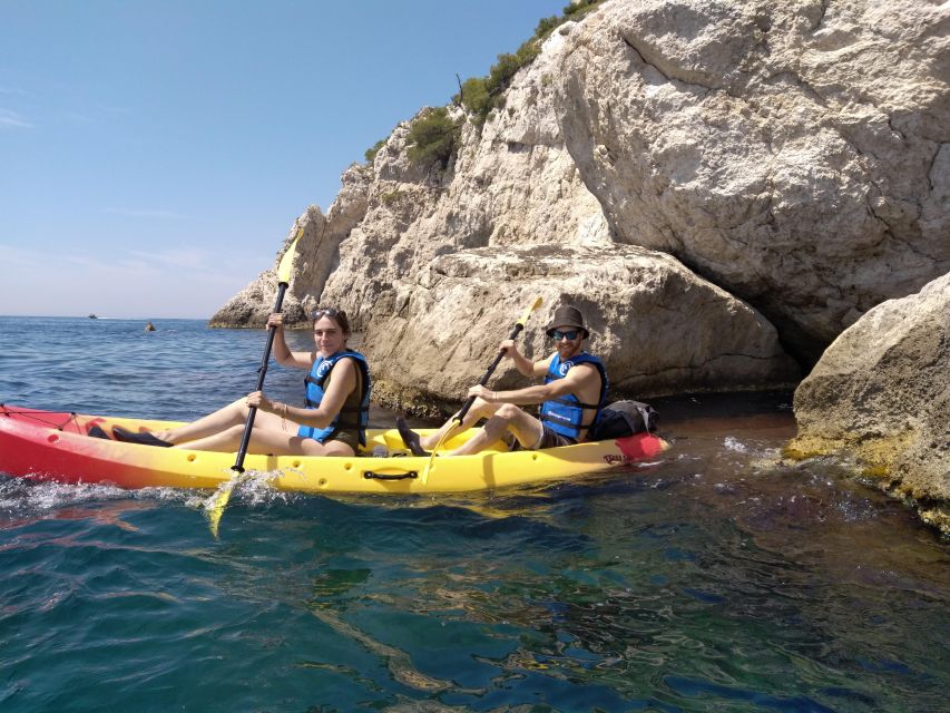 Marseille: Côte Bleue Calanques Half-Day Kayak Tour - How hard is three hours of paddling?