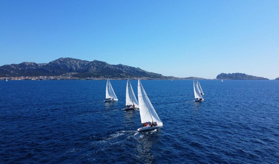 Marseille: Frioul Calanques Sailing Trip - Returning with the wind behind you