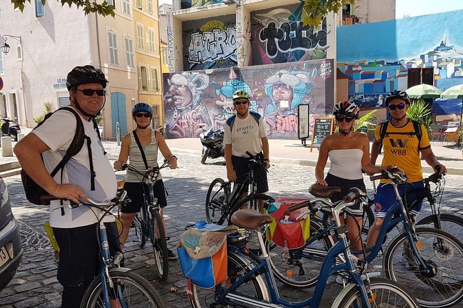 Marseille Grand E-Bike Tour : "le tour du Fada" - MuCEM adds a sharp modern contrast