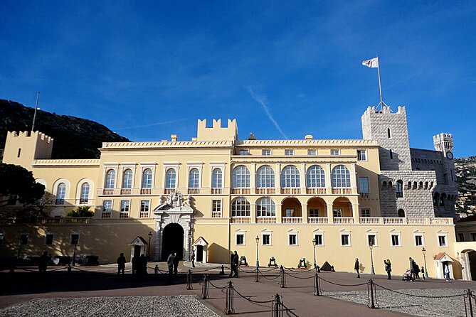 Monaco, Monte Carlo, Eze, La Turbie 7H Shared Tour from Nice - Monaco-Ville and the 11:55 ceremony