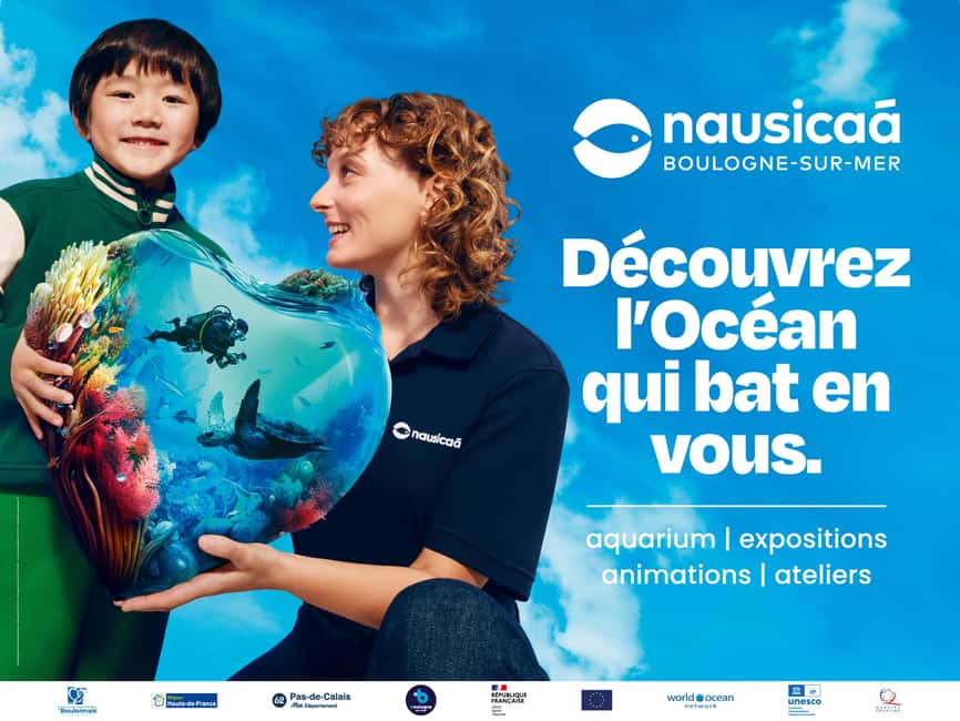Nausicaá National Sea Center: Full-Day Entry Ticket - Three exhibitions, three ways to understand the sea