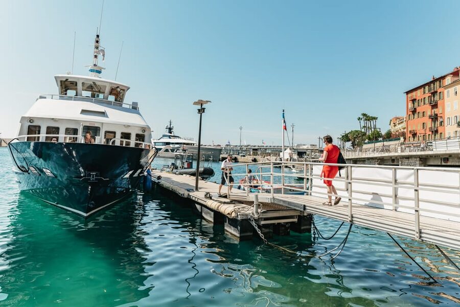 Nice: 1-Hour Sightseeing Cruise to Villefranche Bay - Leaving Nice Port and finding your sea legs
