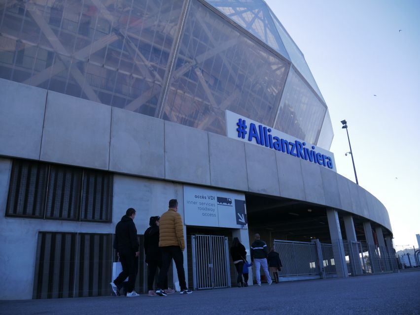 Nice: Allianz Stadium and National Sports Museum Tour - Entering Allianz Riviera, Nice’s modern stadium