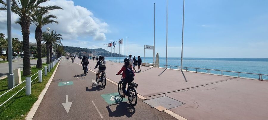 Nice: Panoramic French Riviera E-Bike Tour - From Rauba Capéu to Nice Harbour
