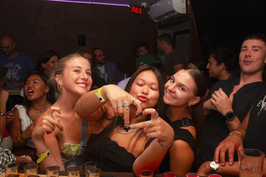 Nice: Party Bar Crawl with Club VIP, 6 Shots, and Games - Why the group setup works for solo visitors