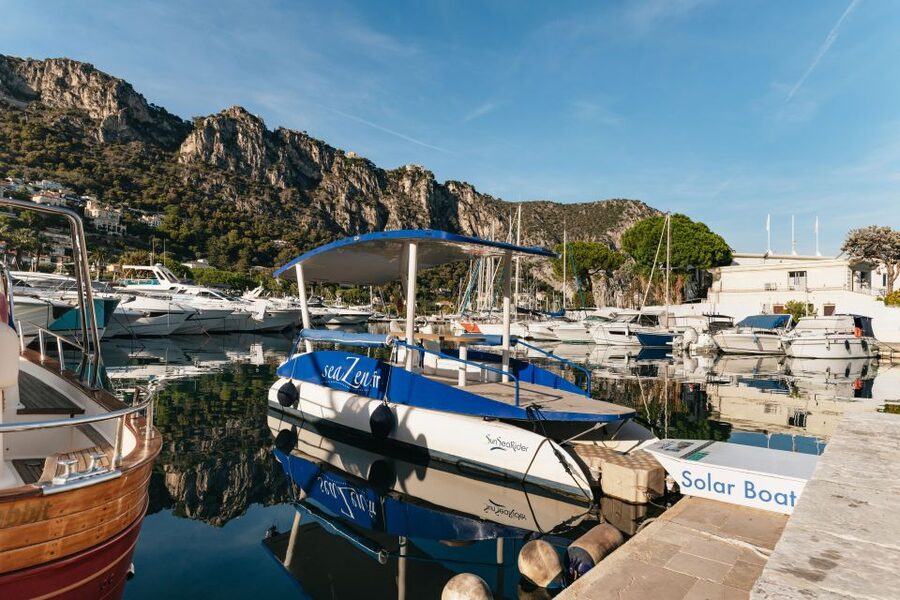 Nice: Private Sunset Tour on Solar Powered Boat - Villas Seen Best From the Water