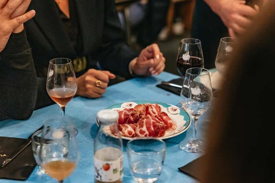 Nice: Sunset Food Tour with Full Meal and Wine - Cheese and wine in the French tradition