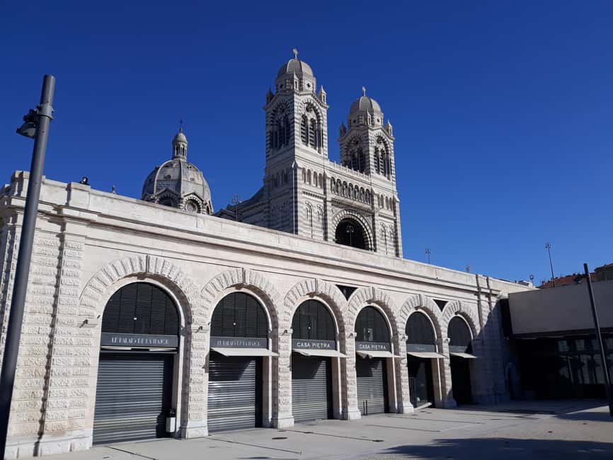 "Old Marseille" district tour and treasure hunt - The finish near Fort Saint-Jean