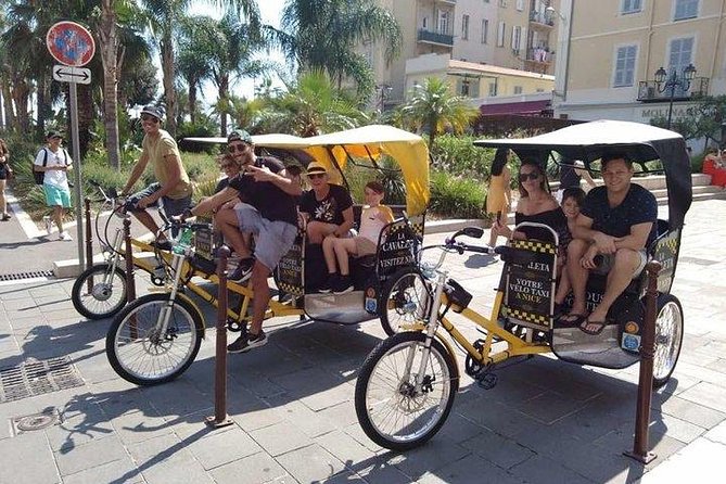 Original Nice city tour ( pedicab-vélo taxi) - Key points before you book