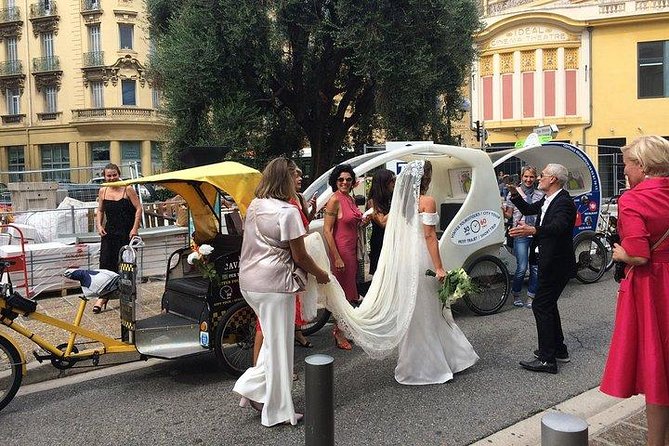 Original Nice city tour ( pedicab-vélo taxi) - Churches, architecture, and a brief stop at Saint Nicholas