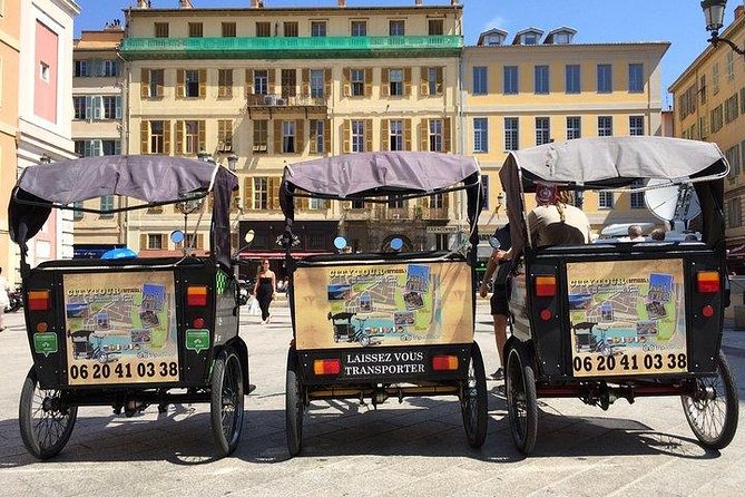 Original Nice city tour ( pedicab-vélo taxi) - Old Nice, the flower market, and the Opera