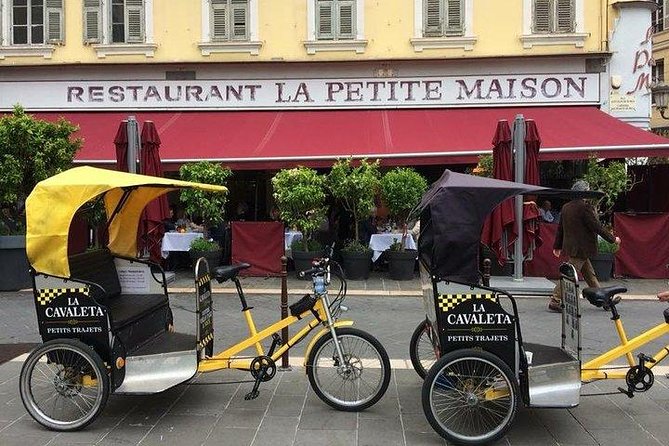 Original Nice city tour ( pedicab-vélo taxi) - Starting at Place Massena
