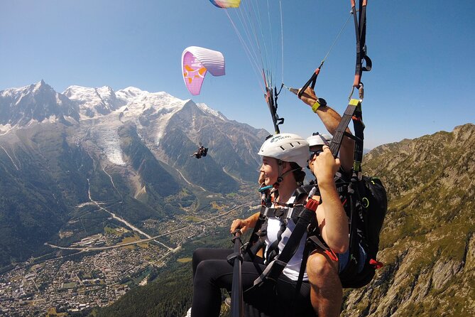 Paragliding Tandem Flight over the Alps in Chamonix - Why paragliding makes sense in Chamonix