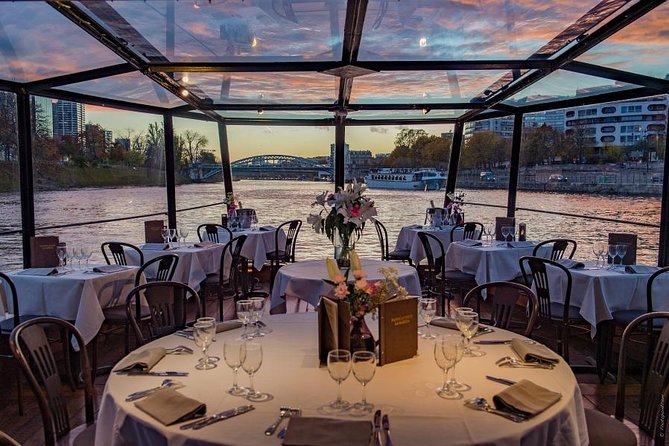 Paris 3-Courses Gourmet Dinner Seine River Cruise with Champagne - Choosing between 6:45 and 9:15 p.m.