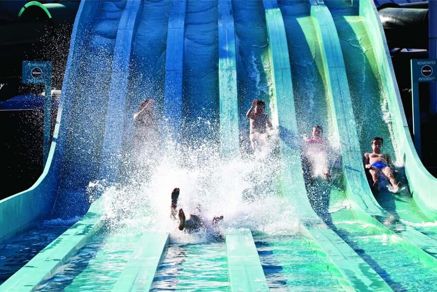 Paris: Aquaboulevard Water Park Entrance Ticket - The 11 slides and the main water attractions