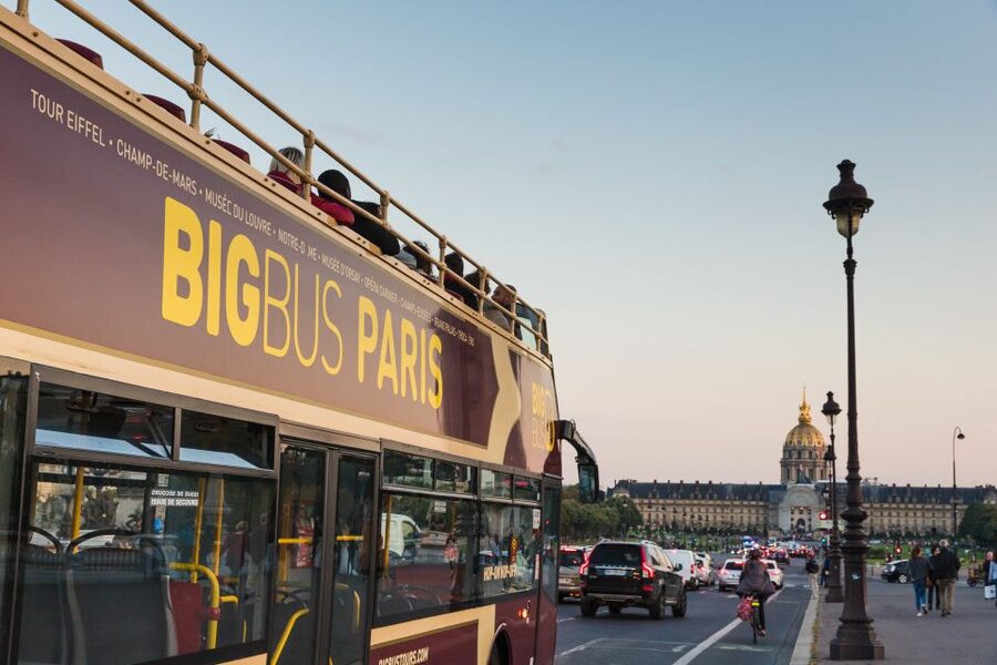 Paris: Big Bus Hop-on Hop-off Tour and Seine River Cruise - Stop 1: Louvre-Pyramide and Opéra Garnier