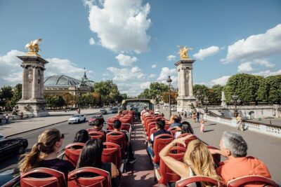 Paris Big Bus Hop-On Hop-Off Tour with Optional River Cruise