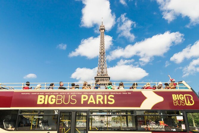 Paris Big Bus Open Top Panoramic Night Tour - Champs-Elysées, the Arc area, and Parisian ceremony