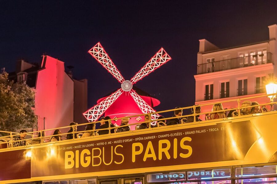 Paris: Big Bus Panoramic Night Tour by Open-Top Bus - Paris after dark, without the long walks