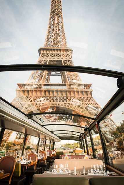 Paris: Bustronome Gourmet Dinner Tour - Drinks can change the final bill