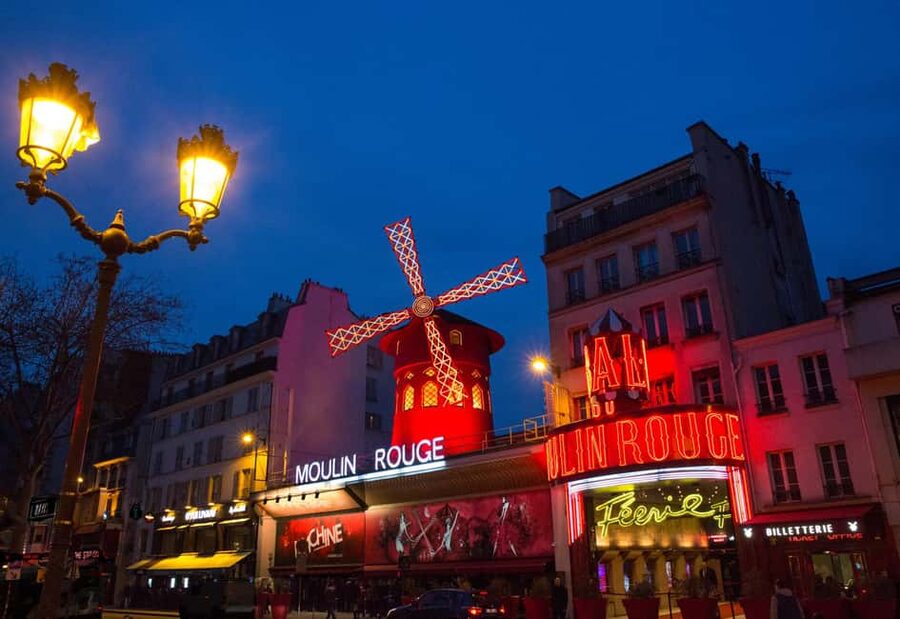 Paris: Champagne at the Moulin Rouge & Seine River Cruise - Meeting outside the Moulin Rouge