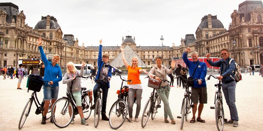 Paris: City Highlights Bike Tour - The Pont Alexandre III and Les Invalides