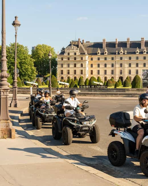 Paris: City Highlights Guided Quad Tour - Seeing Paris from a double quad