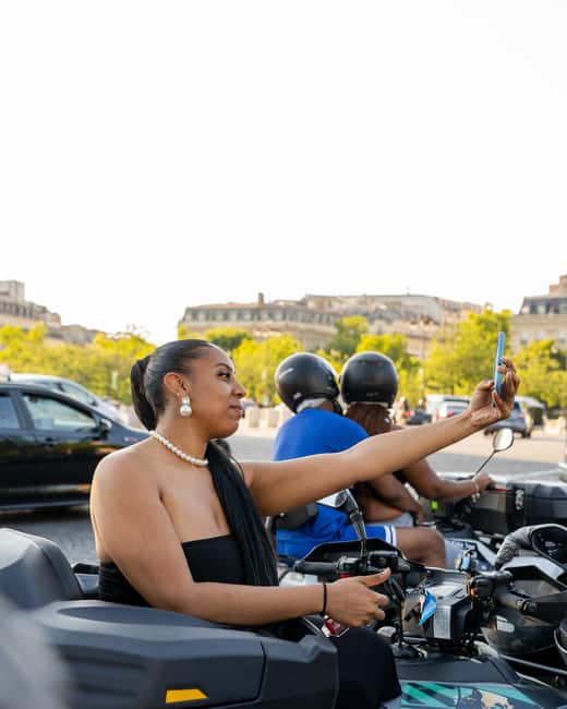 Paris: City Highlights Guided Quad Tour - The Eiffel Tower photo stop