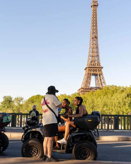 Paris: City Highlights Guided Quad Tour - The Arc de Triomphe and the famous roundabout