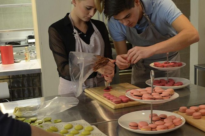 Paris Cooking Class: Learn How to Make Macarons - Building the meringue shells