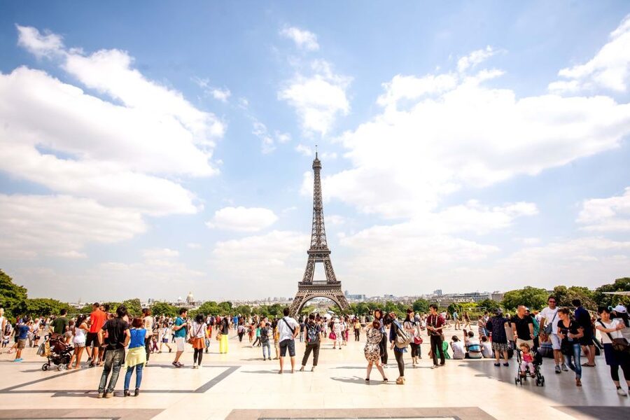 Paris: Eiffel Tower Access by Elevator & Seine River Cruise - Meeting your guide near the Eiffel Tower