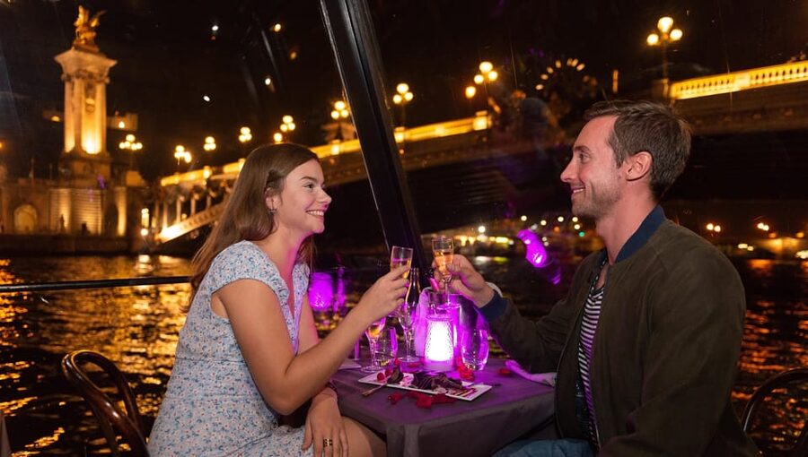 Paris: Eiffel Tower Dinner Cruise with a Moulin Rouge Show - The Moulin Rouge Féerie revue