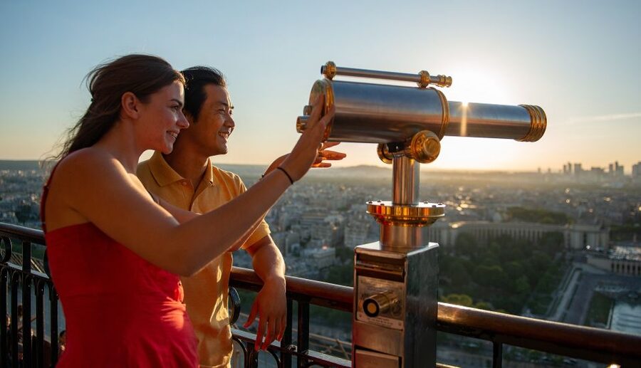 Paris: Eiffel Tower Tickets and City Bus Tour - Place de Sydney and the start of the bus tour