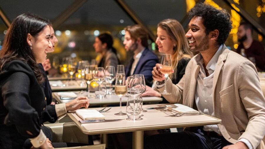 Paris: Elegant Dinner with Drinks in the Eiffel Tower - What your two hours at the Eiffel Tower look like