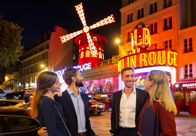 Paris Illuminations Tour with Moulin Rouge Show and Cruise Option - Seating, Champagne, and sightlines