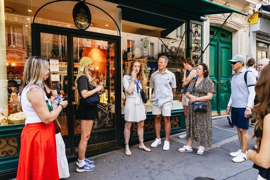 Paris: Montmartre Cheese, Wine & Pastry Guided Walking Tour - Wine with a chance to sit down