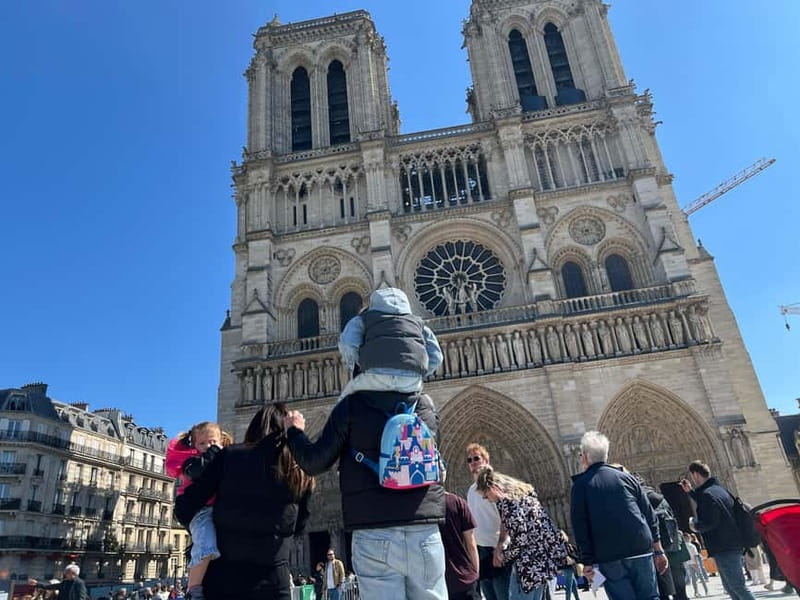 Paris: Notre-Dame Cathedral Exterior Tour & Free Entrance - What $28 buys you