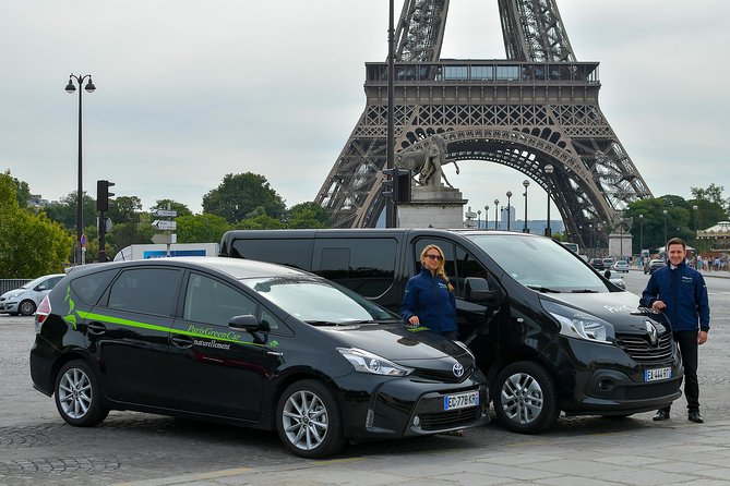 Paris Private Departure Transfer Charles de Gaulle (CDG) or Orly (ORY) - Price and value for different group sizes