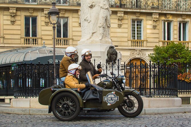 Paris Private Flexible Duration Guided Tour on a Vintage Sidecar - The Latin Quarter, Île de la Cité, and Saint-Germain-des-Prés