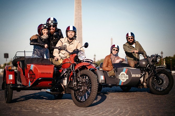 Paris Private Flexible Duration Guided Tour on a Vintage Sidecar - Choosing between one hour and seven hours
