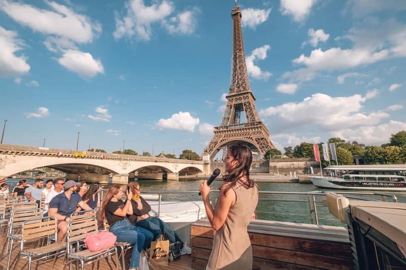 Paris: Seine River Cruise with a Live Guide - Key points to know before boarding