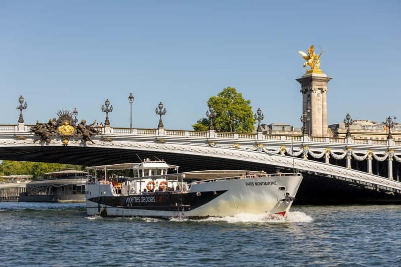 Paris: Seine River Cruise with a Live Guide - Live commentary, audio options, and seat comfort