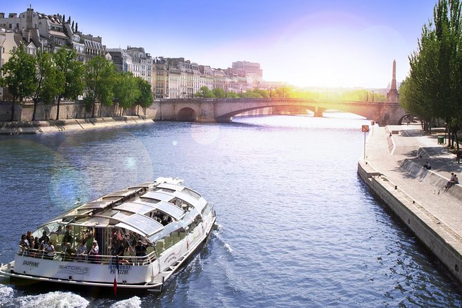 Paris Seine River Hop-On Hop-Off Sightseeing Cruise by Batobus - The best views are on the open rear terrace