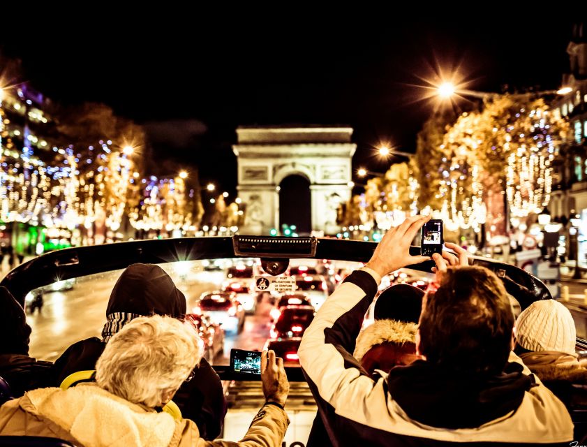Paris: Tootbus Open-Top Christmas Bus Tour - Why the route works so well at night
