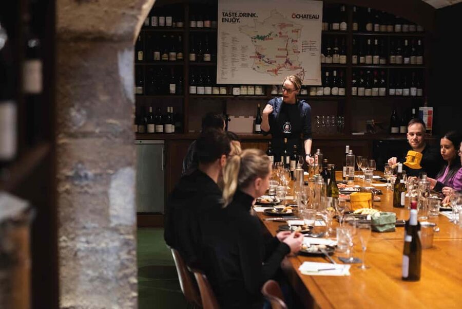 Paris: Wine and Cheese Lunch - A French lunch served as a tasting lesson