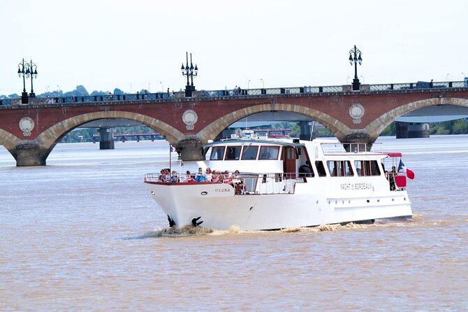 Prestige Commented Cruise glass of wine and Canelé in Bordeaux - Seeing Bordeaux from the Garonne