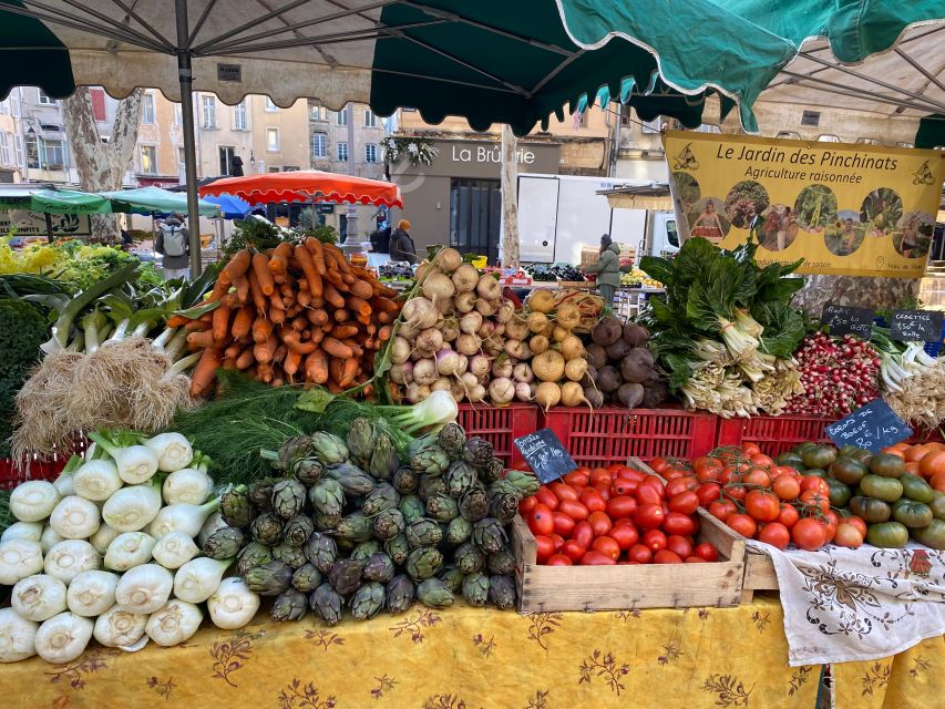 Provencal Market Walking Tour with Tastings - Place des Prêcheurs and the larger market mix