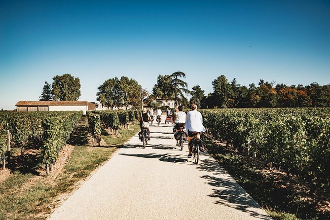 Saint-Emilion Electric Bike Day Tour with Wine Tastings & Lunch - Leaving Bordeaux at 9:30 in the morning