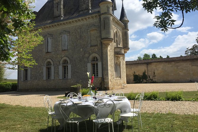 Saint-Emilion Small-Group Electric Bike Wine Tour Tastings & Lunch from Bordeaux - The Great Growth château and cellar visit