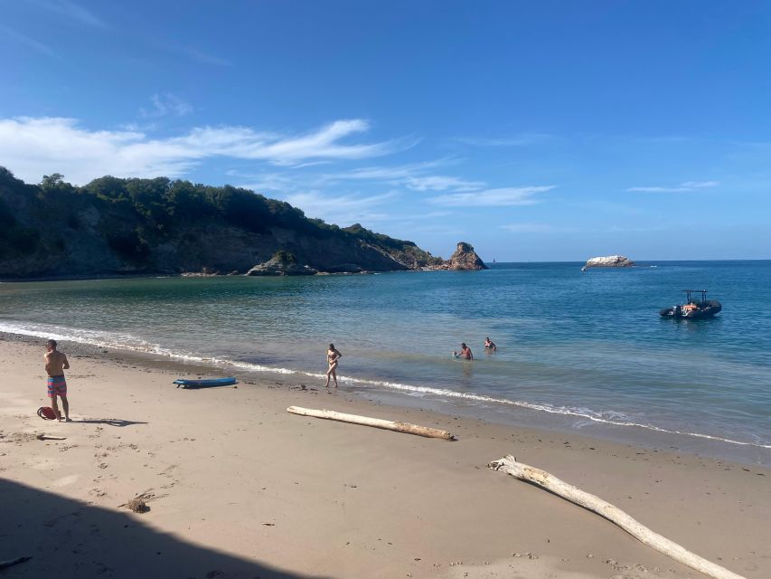 Saint-Jean-de-Luz, Basque country: Boat tour along the Coast - Along the Basque Corniche toward Loya Bay